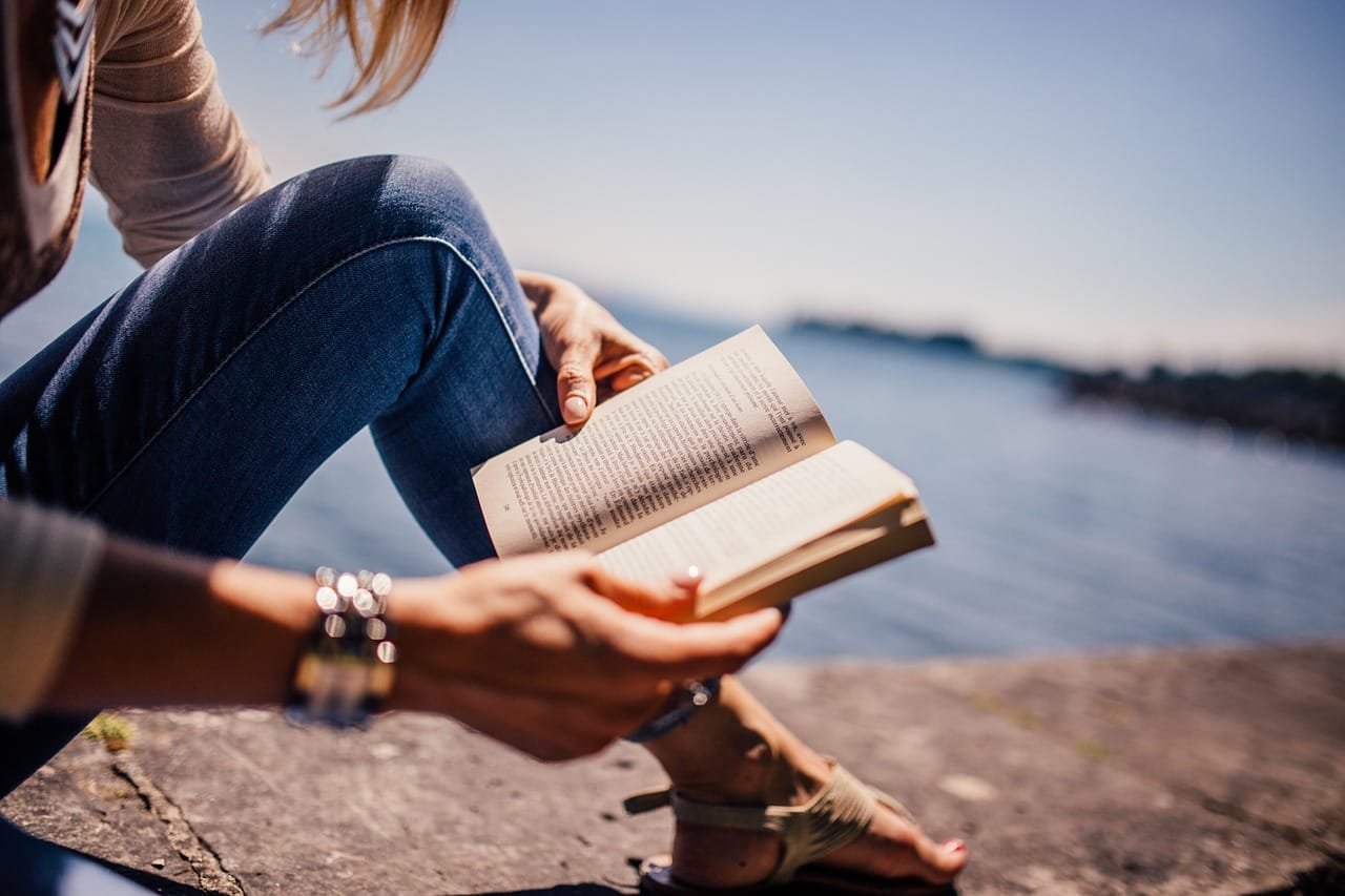 reading, book, girl, woman, sunshine, lake, novel, open book, read, leisure, nature, hobby, reading, reading, reading, reading, reading, book, book, read