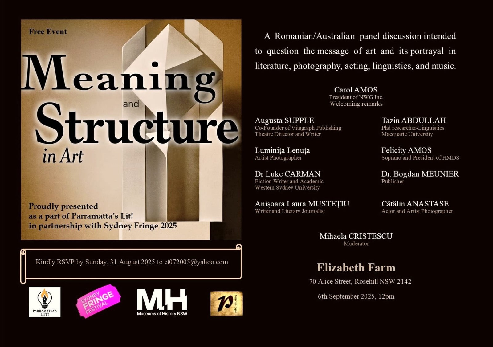 Eveniment cultural in Sydney